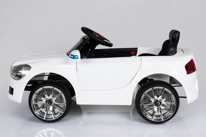 Sportwagen B-SPORT Cabrio Kinder Elektroauto weiß